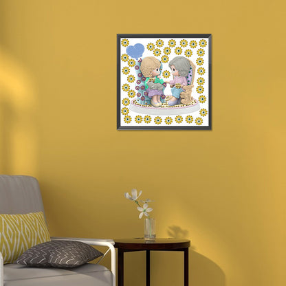 Precious Memory Doll - Special Shaped Drill Diamond Painting 30*30CM