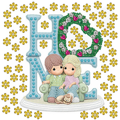 Precious Memory Doll - Special Shaped Drill Diamond Painting 30*30CM