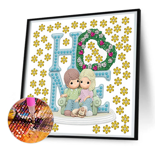 Precious Memory Doll - Special Shaped Drill Diamond Painting 30*30CM