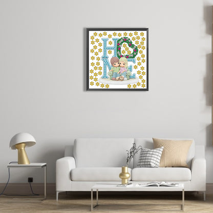 Precious Memory Doll - Special Shaped Drill Diamond Painting 30*30CM