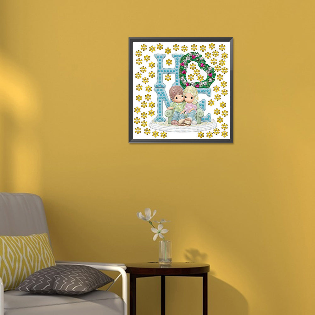 Precious Memory Doll - Special Shaped Drill Diamond Painting 30*30CM