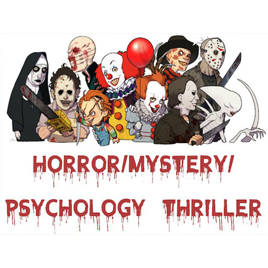 Horror Movie Pictorial - Full Round Drill Diamond Painting 40*30CM