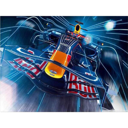 Racing Car - Full Round Drill Diamond Painting 40*30CM