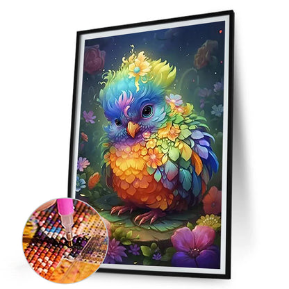 Little Owl - Full Round Drill Diamond Painting 30*45CM