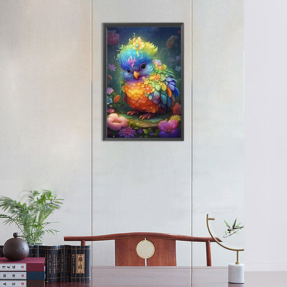 Little Owl - Full Round Drill Diamond Painting 30*45CM