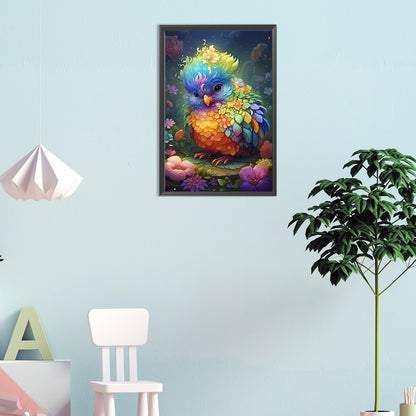 Little Owl - Full Round Drill Diamond Painting 30*45CM