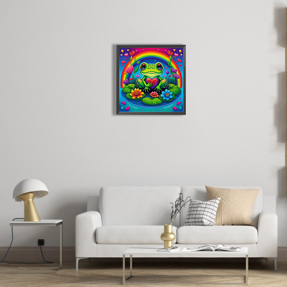 Frog - Full Round Drill Diamond Painting 35*35CM