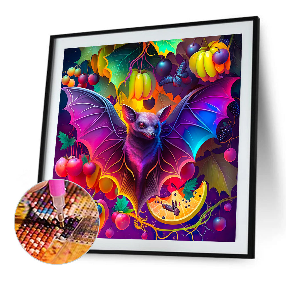 Fruit Bat - Full Round Drill Diamond Painting 35*35CM