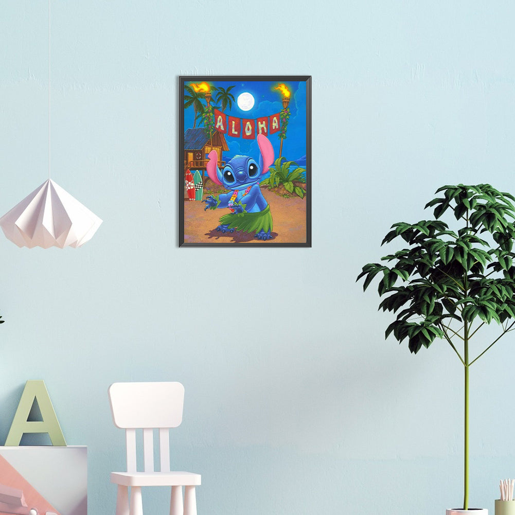 Stitch - Full Round Drill Diamond Painting 30*40CM