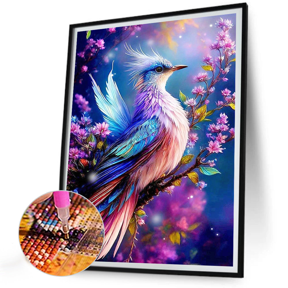 Gorgeous Flying Bird - Full Round Drill Diamond Painting 30*40CM