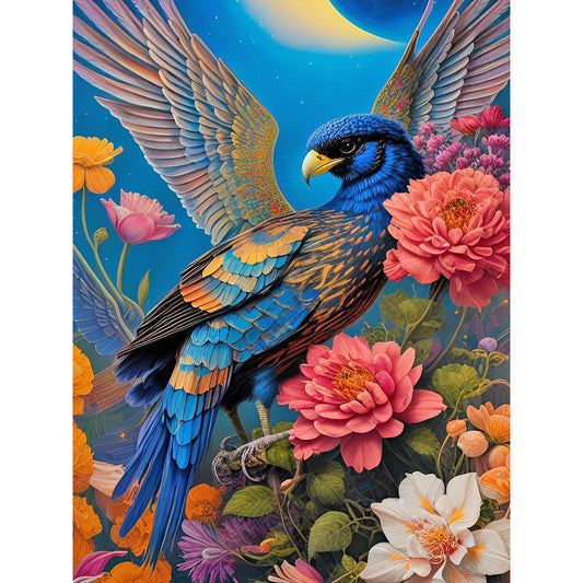 Exotic Eagle - Full Round Drill Diamond Painting 30*40CM