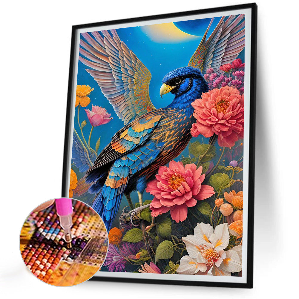 Exotic Eagle - Full Round Drill Diamond Painting 30*40CM