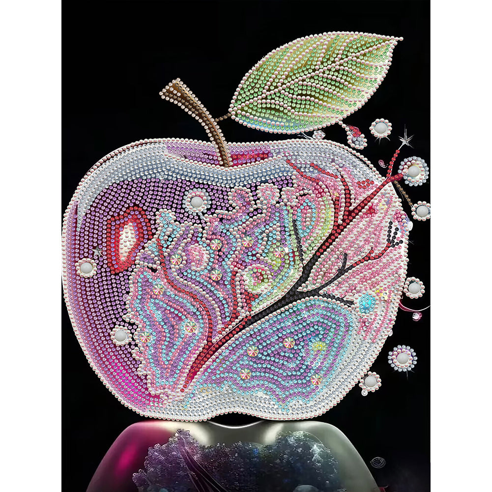 Purple Apple - Special Shaped Drill Diamond Painting 30*40CM
