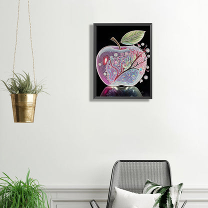 Purple Apple - Special Shaped Drill Diamond Painting 30*40CM