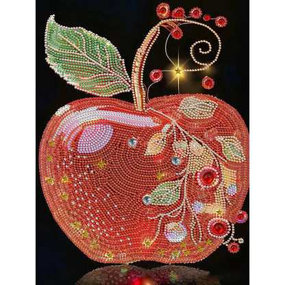 Red Apple - Special Shaped Drill Diamond Painting 30*40CM