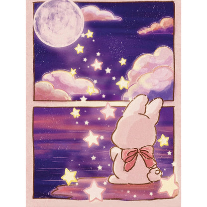 Star Bunny - Full Round Drill Diamond Painting 40*50CM