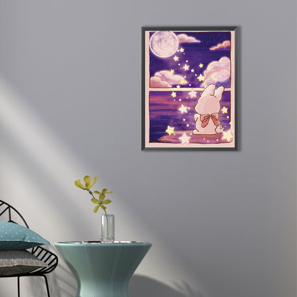 Star Bunny - Full Round Drill Diamond Painting 40*50CM