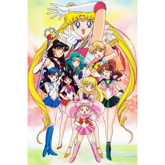 Sailor Moon - Full Round Drill Diamond Painting 40*60CM