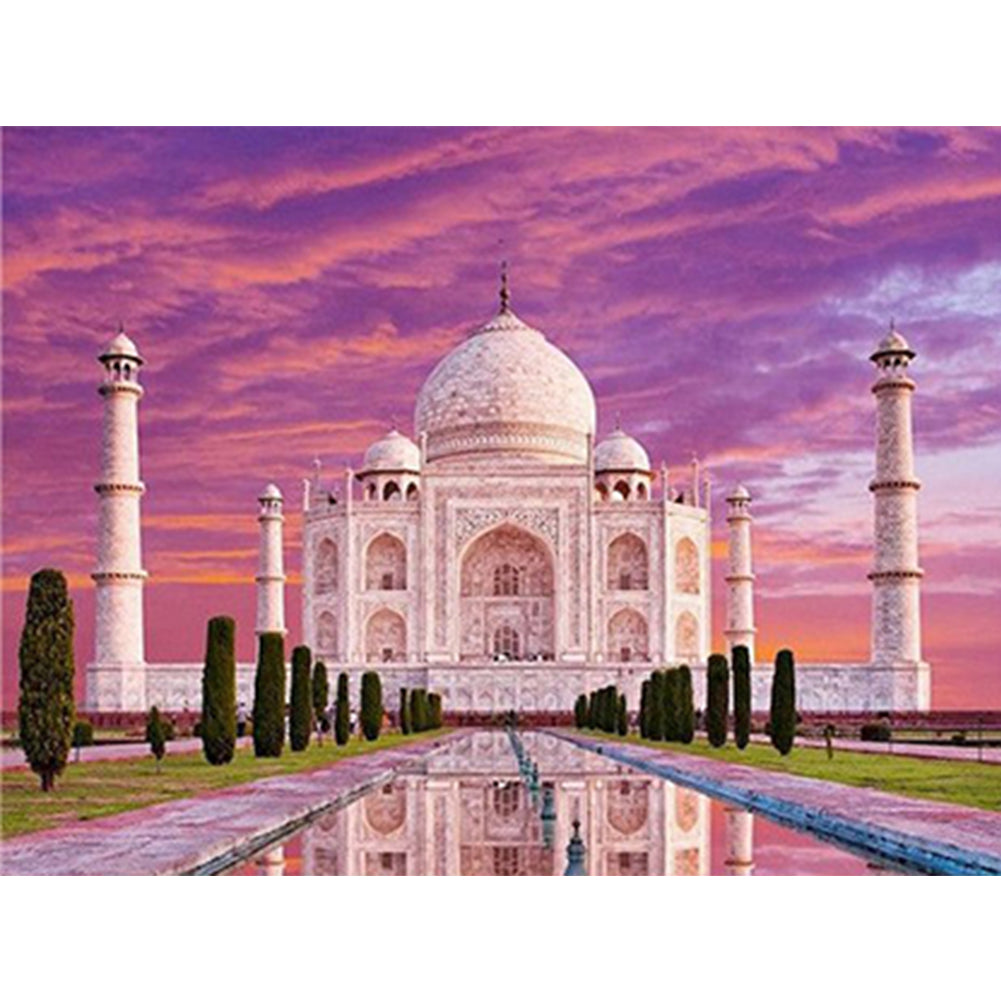 Taj Mahal - Full Round Drill Diamond Painting 50*40CM