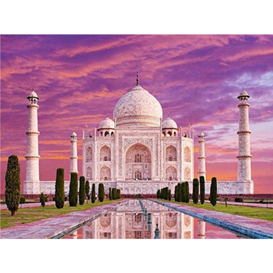 Taj Mahal - Full Round Drill Diamond Painting 50*40CM