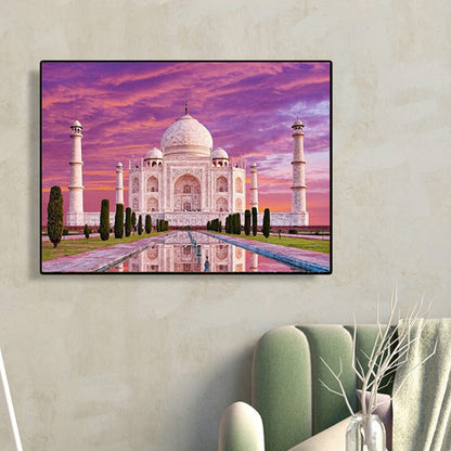 Taj Mahal - Full Round Drill Diamond Painting 50*40CM