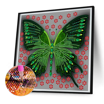 Butterfly Dragonfly - Special Shaped Drill Diamond Painting 30*30CM