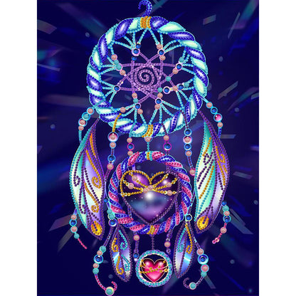 Dream Catcher - Special Shaped Drill Diamond Painting 30*40CM