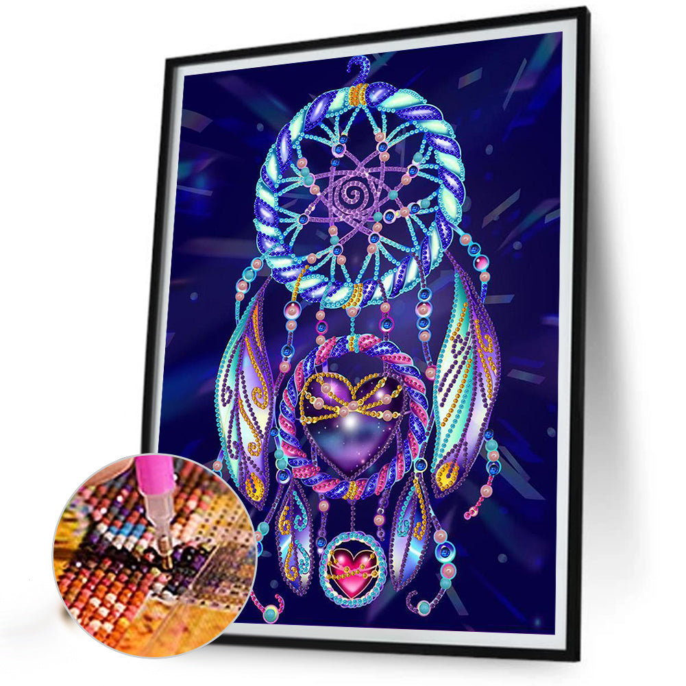 Dream Catcher - Special Shaped Drill Diamond Painting 30*40CM