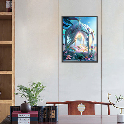 Princess Bed - Full Round Drill Diamond Painting 30*40CM