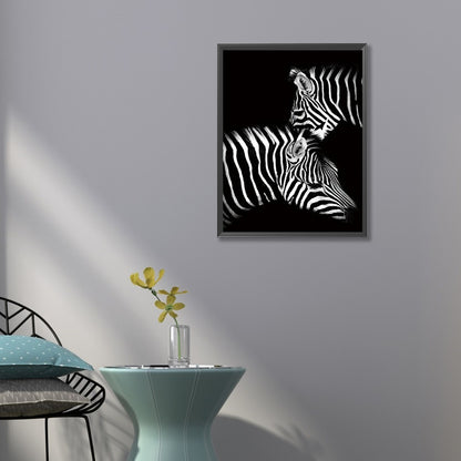 Personality Zebra - Full Round Drill Diamond Painting 50*60CM