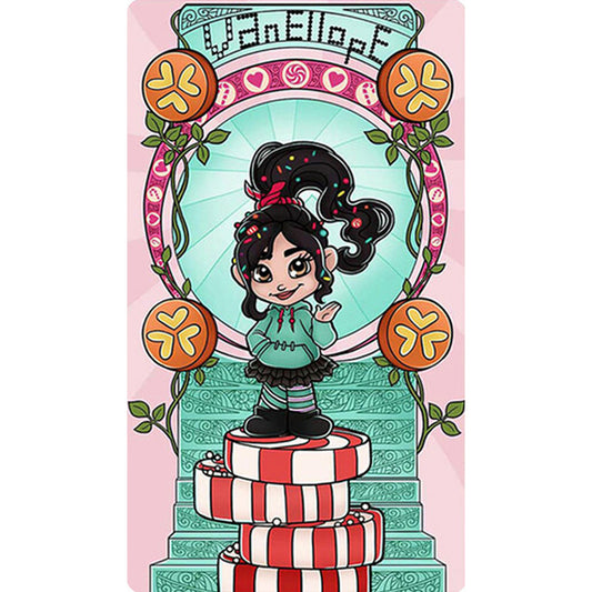 Disney Princess - Full Round Drill Diamond Painting 40*70CM