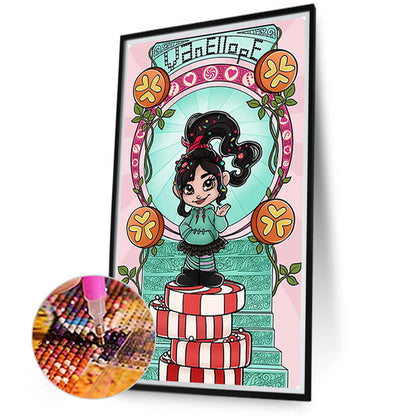 Disney Princess - Full Round Drill Diamond Painting 40*70CM