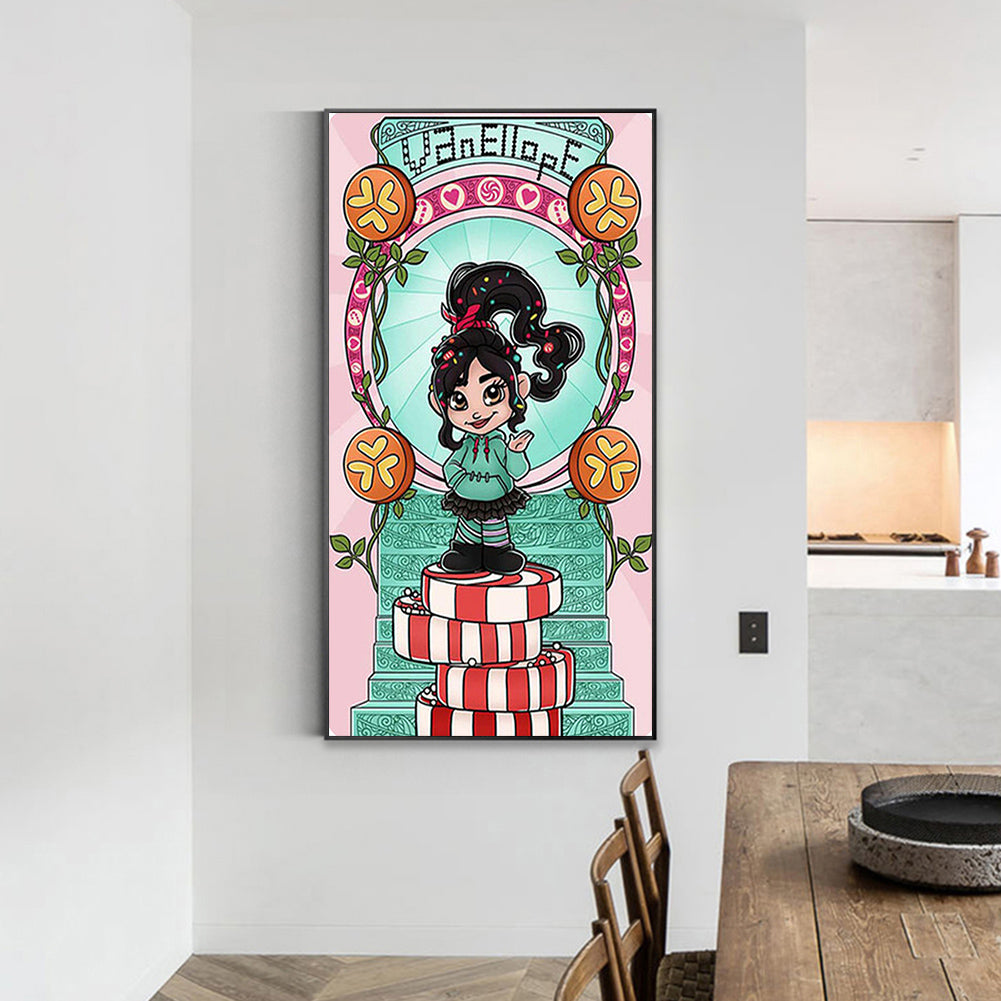 Disney Princess - Full Round Drill Diamond Painting 40*70CM