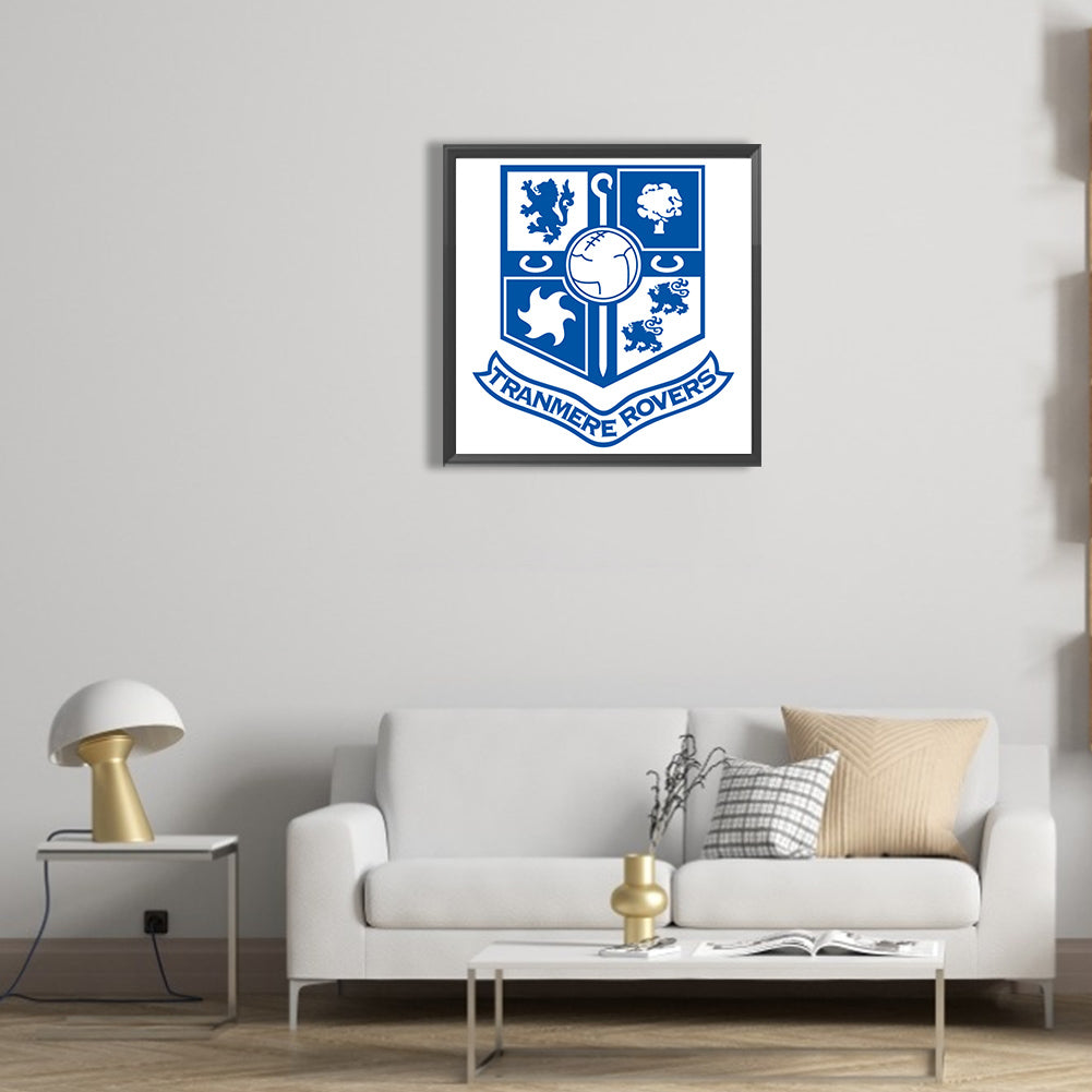 Tranmere Rovers Football Club - Full Round Drill Diamond Painting 30*30CM