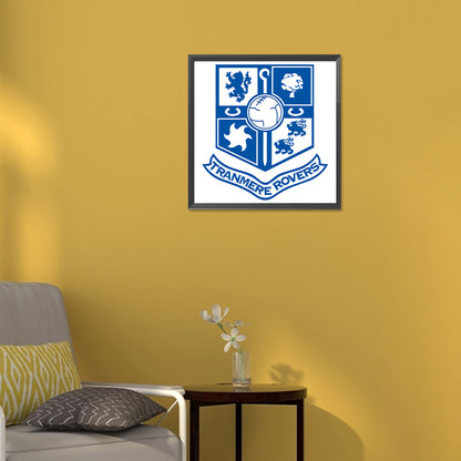 Tranmere Rovers Football Club - Full Round Drill Diamond Painting 30*30CM