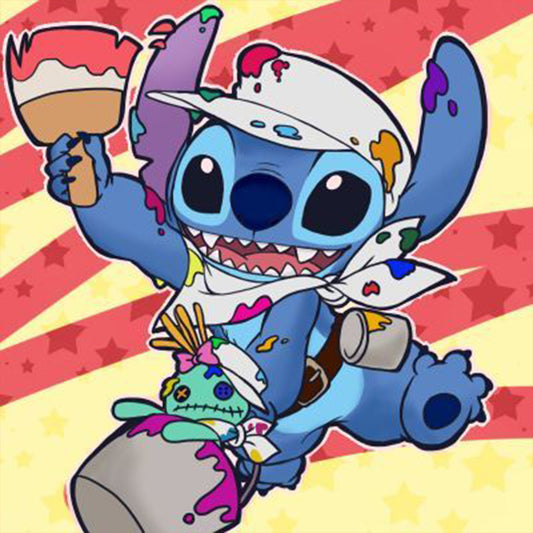 Stitch - Full Round Drill Diamond Painting 30*30CM