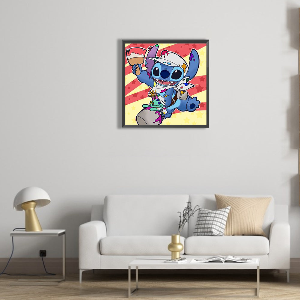 Stitch - Full Round Drill Diamond Painting 30*30CM