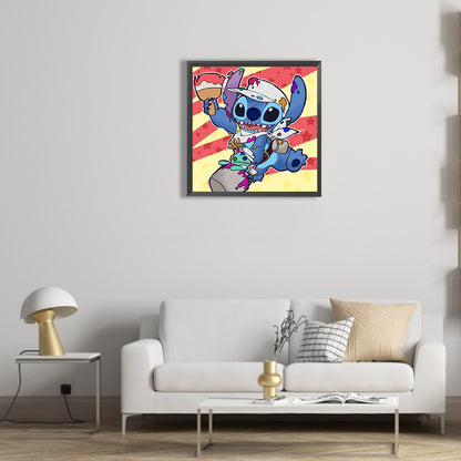 Stitch - Full Round Drill Diamond Painting 30*30CM