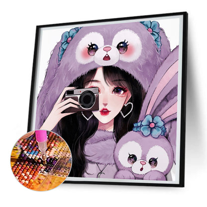 Star Dew Girl - Full Round Drill Diamond Painting 30*30CM