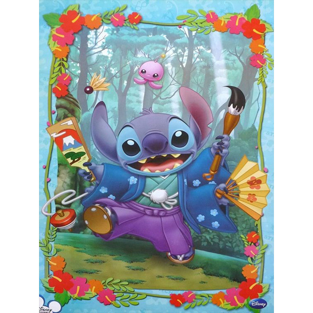 Stitch - Full Round Drill Diamond Painting 30*40CM