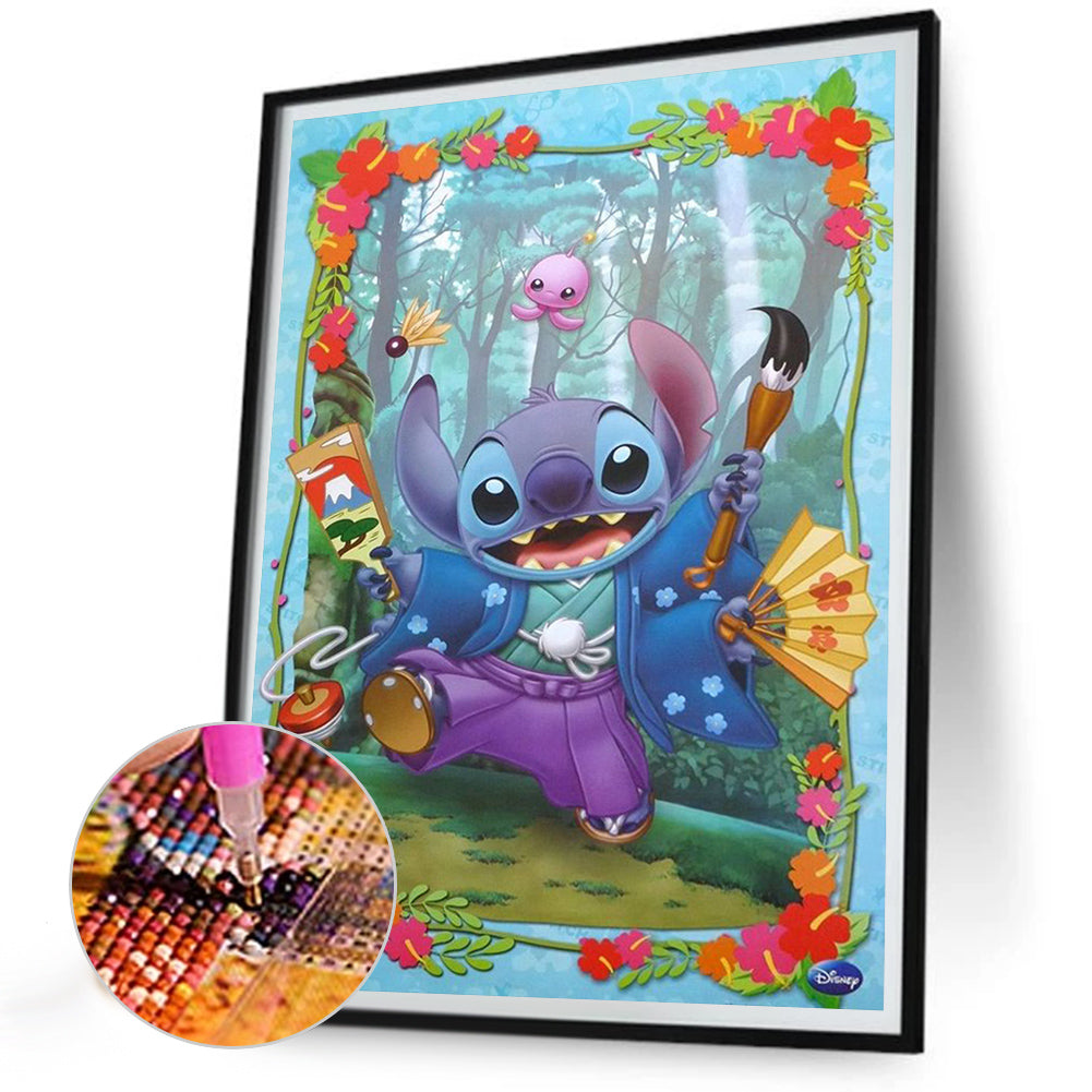 Stitch - Full Round Drill Diamond Painting 30*40CM