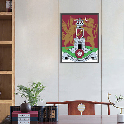 Northampton Football Club - Full Round Drill Diamond Painting 40*50CM