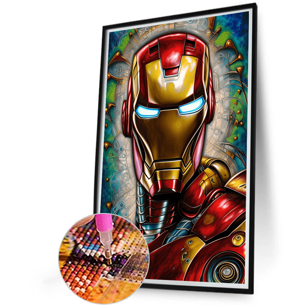 Iron Man - Full Square Drill Diamond Painting 40*60CM