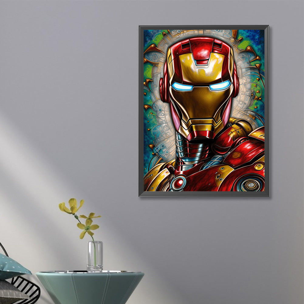 Iron Man - Full Square Drill Diamond Painting 40*60CM