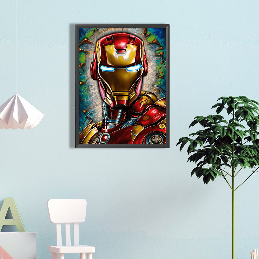 Iron Man - Full Square Drill Diamond Painting 40*60CM