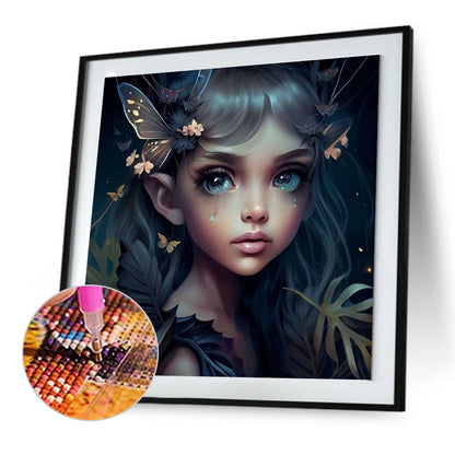 Elf Girl - Full Round Drill Diamond Painting 30*30CM