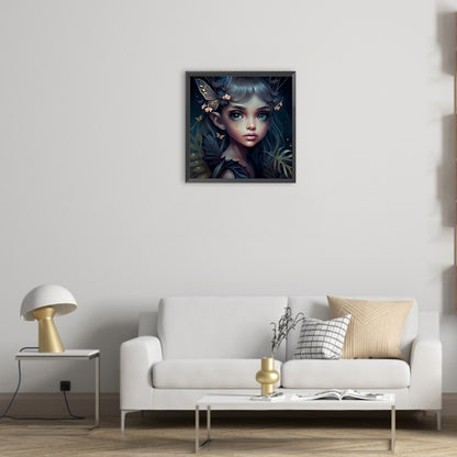 Elf Girl - Full Round Drill Diamond Painting 30*30CM