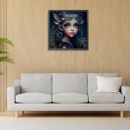 Elf Girl - Full Round Drill Diamond Painting 30*30CM