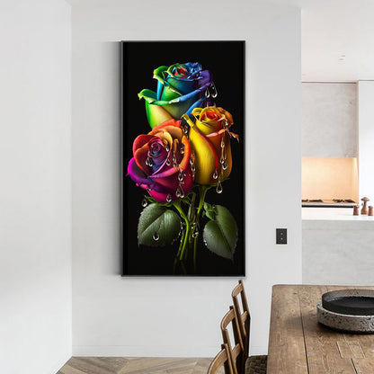 Symphony Rose - Full Square Drill Diamond Painting 40*70CM