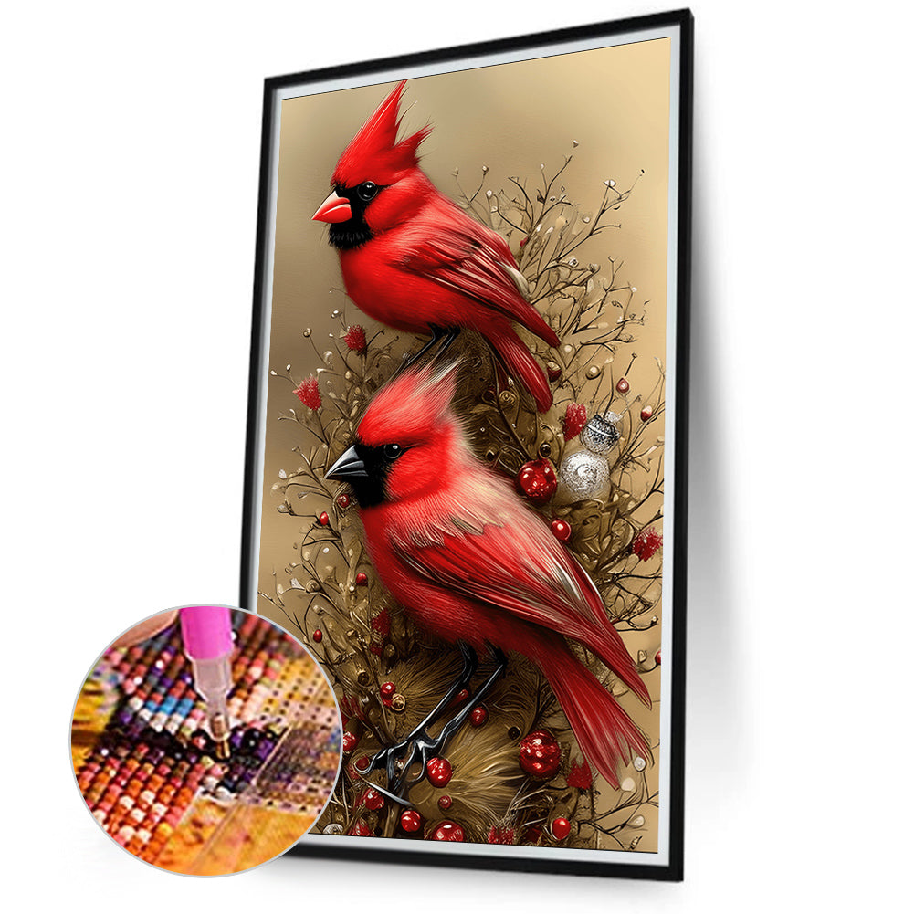 Cardinal - Full Square Drill Diamond Painting 40*70CM